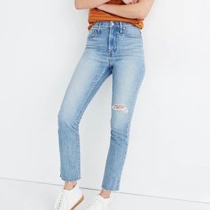 NWT Madewell Perfect Vintage Crop Jean